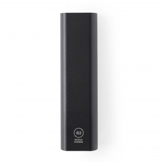 Bony - Recycled aluminium powerbank, 2600 mAh