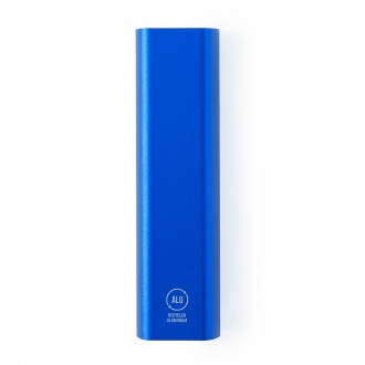 Bony - Recycled aluminium powerbank, 2600 mAh