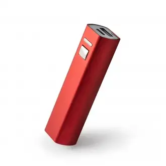 Bony - Recycled aluminium powerbank, 2600 mAh