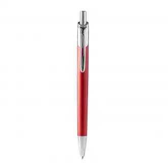 Borg - A ballpoint pen with a main structure made of recycled aluminum and a button with a chrome finish.