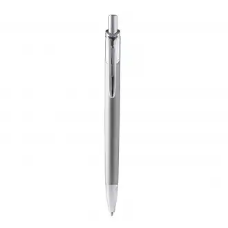 Borg - A ballpoint pen with a main structure made of recycled aluminum and a button with a chrome finish.