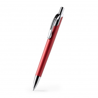 Borg - A ballpoint pen with a main structure made of recycled aluminum and a button with a chrome finish.