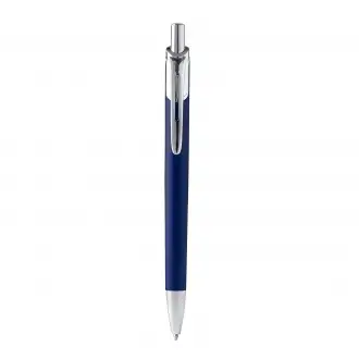 Borg - A ballpoint pen with a main structure made of recycled aluminum and a button with a chrome finish.