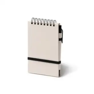 Rune - A6 size notebook made from recycled milk cartons. 80 line sheets.