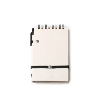 Rune - A6 size notebook made from recycled milk cartons. 80 line sheets.