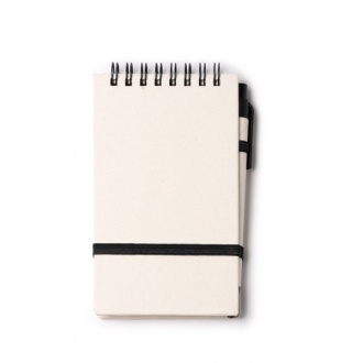 Rune - A5 size notebook made from recycled milk cartons. 80 line sheets.