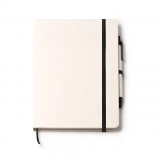 Auger - A5 format notebook made from recycled milk cartons, 100 plain sheets.