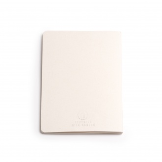 Bublix - A5 format notebook made from recycled milk cartons. Soft cover. 60 lined sheets.