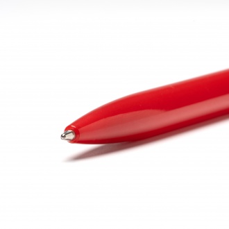 Kiki - A ballpoint pen made of recycled ABS plastic with a bamboo button.