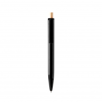 Kiki - A ballpoint pen made of recycled ABS plastic with a bamboo button.