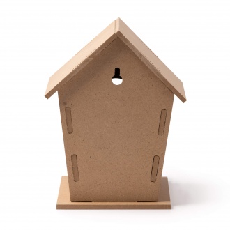 Manik - Bird house made of MDF board. Packed in a box designed with the environment in mind.