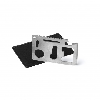 Doze - Stainless steel multifunction tool with 11 built-in functions.