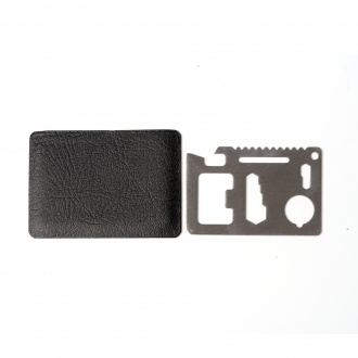 Doze - Stainless steel multifunction tool with 11 built-in functions.