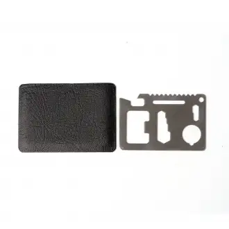 Doze - Stainless steel multifunction tool with 11 built-in functions.