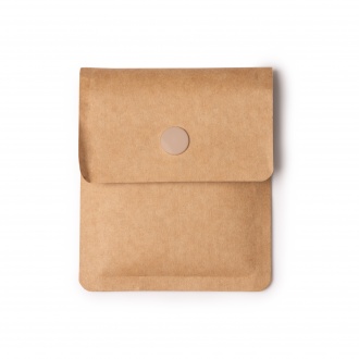 Burma - Ashtray made of recycled paper with aluminum fireproof lining.Button safety fastening.
