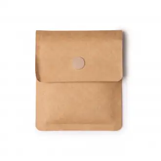 Burma - Ashtray made of recycled paper with aluminum fireproof lining.Button safety fastening.