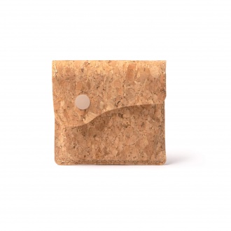 Jofra - Cork ashtray with aluminum fireproof lining. Button fastening.
