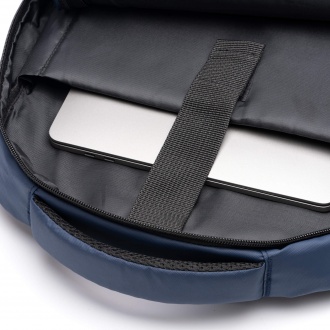 Brunen - Backpack made of PU leather and RPET 600D polyester.