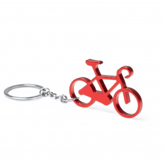 Giro - Aluminum key ring in the shape of a bicycle.
