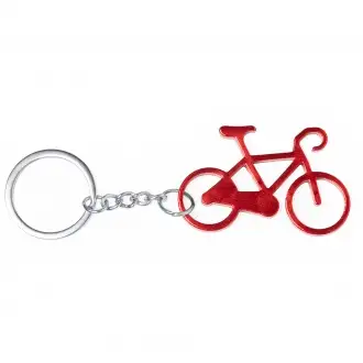 Giro - Aluminum key ring in the shape of a bicycle.