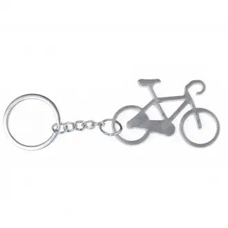 Giro - Aluminum key ring in the shape of a bicycle.