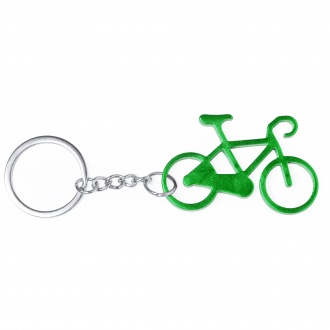 Giro - Aluminum key ring in the shape of a bicycle.