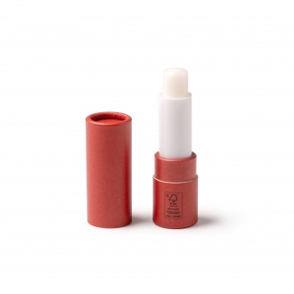 Riba - Lip balm in a case made from recycled cardboard. 