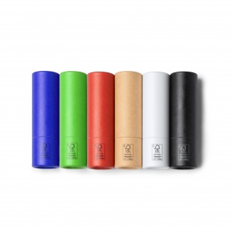 Riba - Lip balm in a case made from recycled cardboard. 