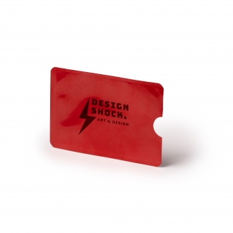 Travis - RFID card case with aluminum finish.