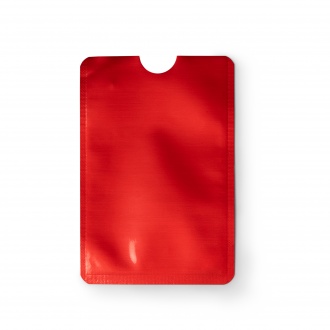 Travis - RFID card case with aluminum finish.