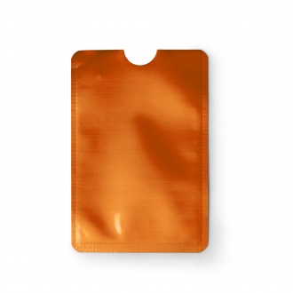 Travis - RFID card case with aluminum finish.