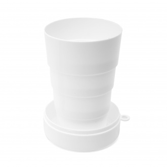 GOSTO - 220ml folding cup with antibacterial coating