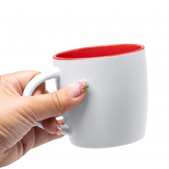 Radek - Ceramic mug with a capacity of 370 ml.