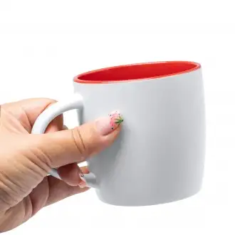 Radek - Ceramic mug with a capacity of 370 ml.