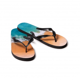 Paiva - Flip flops designed for sublimation with a comfortable sole made of PE.