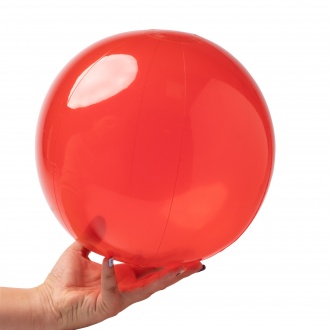 Kipar - Translucent beach ball made of PVC.