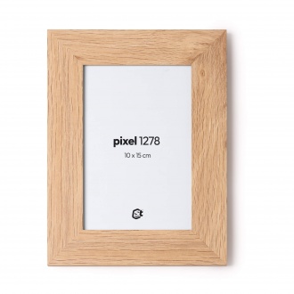 Pixel - 10x15 photo frame made of MDF and glass.