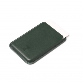 Cairo - Magnetic card holder made of recycled PU.