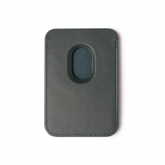 Cairo - Magnetic card holder made of recycled PU.