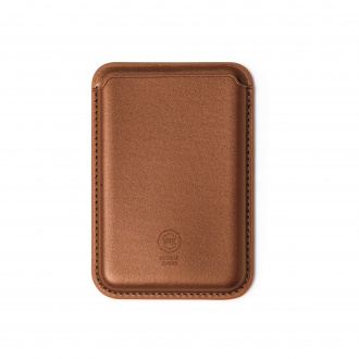 Cairo - Magnetic card holder made of recycled PU.