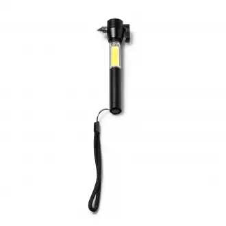 Daga - Multifunctional flashlight with hammer and seatbelt cutting function.