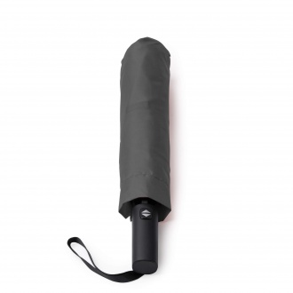 Leyka - Folding storm umbrella with automatic opening and rubber handle.
