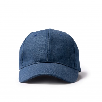 Isbud - 6-panel baseball cap made from recycled denim fabric