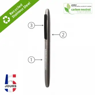 Retro - Metal ballpoint pen with twist mechanism