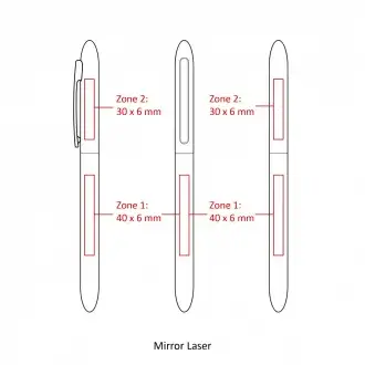 RETRO - Metal ballpoint pen with twist mechanism