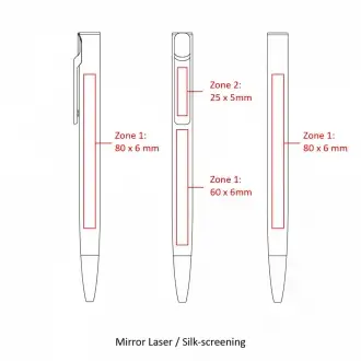 AIIE - Ballpoint pen made from recycled aluminium