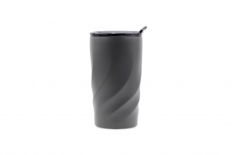 CALIX CERAMICA ECO - Kubek termiczny 400 ML wykonany ze stali z recyklingu i ceramiki