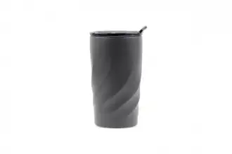CALIX CERAMICA ECO - Kubek termiczny 400 ML wykonany ze stali z recyklingu i ceramiki