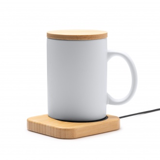 Neon - Cup warmer, made of bamboo