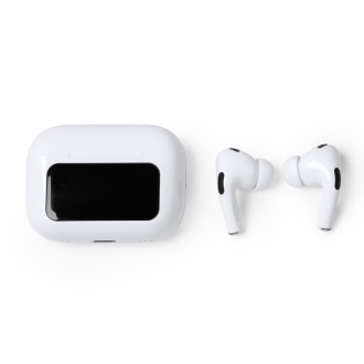 Marcus - Wireless headphones in a sleek case with touch screen